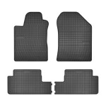 floor mats ( set, rubber, 4pc., black) TOYOTA COROLLA VERSO 04.04-03.09 van
